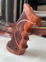 Prof.Target Grips for S&W N FRAME ROUND BUTT Revolver; opened back