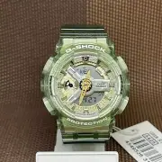 Casio G-Shock GMA-S110GS-3A Metallic Translucence Green Transparent Ladies Watch