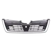 New CAPA Black W/Silver Molding Front Grille 91121SJ100 One Piece (for: Subaru)