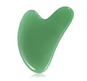 rosenice Gua Sha Jade Stone Tools Guasha Tool for Face Skincare Fa...