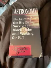 Discovering Great Minds Of Science SEALED VHS Astronomy