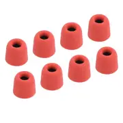 Replacement Foam Ear Tips Earbuds Bud 5.1-6mm Middle Size Red 8 Pcs