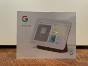 NEW Google Nest Hub 2nd Gen Generation Smart Speaker 7" Charcoal