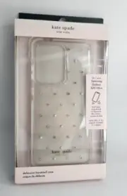 Kate Spade NY Defensive Hardshell Case -Pin Dot Clear