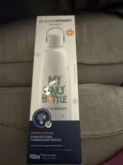 SodaStream Fizz&Go Special Edition Stainless Steel Carbonating 900ml BPA Bottle