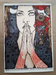Mei Festival Faenza ITA 2009 Silkscreen Poster Art Malleus Signed and Numbered
