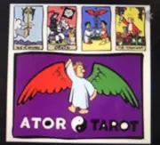 HTF OOP ATOR TAROT 78 CARDS DECK GLOWIN IN THE DARK YEAR 2002 UNUSED SEALED