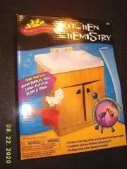 Scientific Explorer Kitchen Chemistry Make Bubbles, Slime, Rock Candy, New MIb