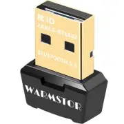 USB Bluetooth 5.3 Adapter for PC, 5.3 Bluetooth Dongle Receiver EDR & BLE, Pl...