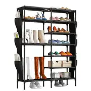NNETM Vertical Space Saver: Floor-Standing Shoe Rack Solution
