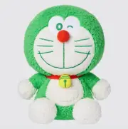 NWT UNIQLO X Doraemon Sustainability Mode Plush Doll Stuffed Toy Green NEW