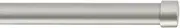 Amazon Basics 3cms Curtain Rod - 91 - 183cms, Nickel