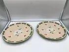 Eli + Ana Ceramic 10in Retro Christmas Snowman Dinner Plate Set of 2 CC02B35028