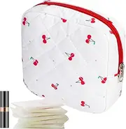Tampon Storage Pouch,Stylish Portable Zipper Period Pad Bag - Menstrual Pouches Menstrual Pads Bags Nursing Pad Holder for Teen Pads/Sanitary Napkins/Small Tampons
