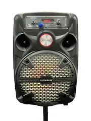 ABX-82S Portable 8" Bluetooth Speaker w/ Stand & Microphone Karaoke Loud Party