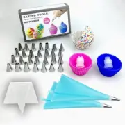 Cupcake Baking & Cake Decorating Kit 60pcs