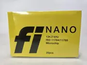 Fi Nano Microchip for Dogs - 20-Pack - Lifetime Registration - Universal Scan
