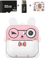 ACAGALA Instant Print Camera for Kids 10-12 Mini Thermal Printer Kid Toy Gifts
