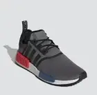 Men's Adidas NMD_R1 Shoes US 9, Grey Four, Core Black, Cloud White Brand New