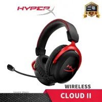 在飛比找PChome24h購物優惠-HyperX Cloud II Wireless 無線電競耳