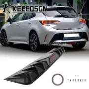 For Toyota Corolla Rear Bumper Diffuser w/ Splitter Reflective Strip Tail Light (for: Toyota)