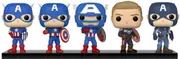 Captain America - Through the Ages Year of the Shield Pop!, 5 Pack