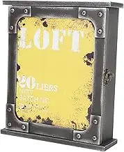 HAPINARY Vintage Key Storage Box Wall Mounted Key Holder Multi Functional Organizer for Home Decoration Rustic Design and Easily Accessible