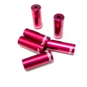 gobike88 Jagwire Ferrule Sealed End Caps, 4mm, 6 pieces, Red, E67