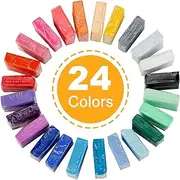 Polymer Clay Kit, Oven Bake Modeling Clay for Adults and Kids, Polymer Clay Starter Kit, CiaraQ Oven Bake Modeling Clay Set, Non-Toxic DIY Modeling Clay Assorted with Sculpting Tools. Great for Kids, Beginners, Artists