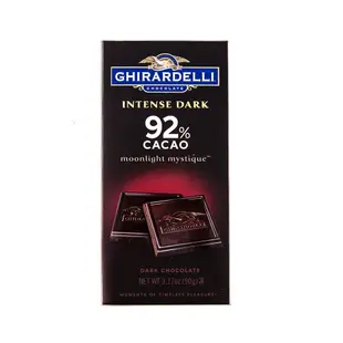 美國吉爾德利 92%黑巧克力片 90g