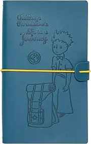 Official The Little Prince Travel Journal - PU Leather Journal Notebook - Diary Journal - The Little Prince Notebook - The Little Prince Gifts - The Little Prince Merchandise