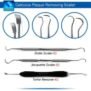 Dental Tartar Remover Calculus Plaque Removal Anterior Jacquette, Scaler Sickle
