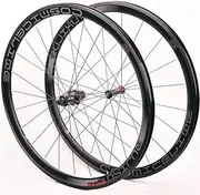 Bicycle Wheels 700C Road Bike Wheelset Lightweight Aluminium Alloy Front Rear Rims 38mm V/C Brake 8-11 Speed Cassette Bearing Hubs QR (Color : Multi-Colored Logo, Size : 700C)