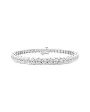 14K 8.04 ct. tw. Lab Grown Diamond Bracelet