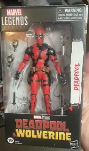 MARVEL LEGENDS DEADPOOL FIGURE MIB DEADPOOL&WOLVERINE MOVIE DEADPOOL FIGURE