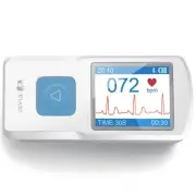 EMAY Portable ECG Monitor | Record ECG and Heart Rate Anytime Anywhere | Stan...