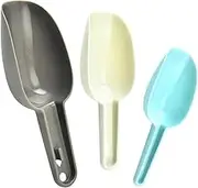 LAPYAPPE 1Set Multipurpose Ice Cube Shovel with Soft Handle for for Serving Ice Beans Pet Food Nuts Dried Fruits and More for Kitchen and Parties