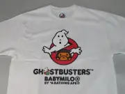 21334 bape ghostbusters baby milo under white/red tee S