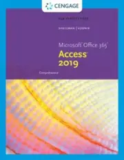 New Perspectives Microsoft Office 365 & Access 2019 Comprehensive (MindTap Cour