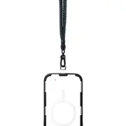 EFM Universal Lanyard for all handsets - Black/Grey