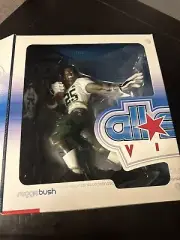 Reggie Bush Saints Upper Deck All Star Vinyl White Jersey Short Print