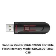 Sandisk Cruzer Glide 128GB Portable Flash Memory Model SDCZ600-128G-G35