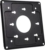 1Set Back Mounting Plate for PC Monitor Rack Space Saving Mounting Bracket for Mini PC Easy Installation Durable Design Efficient Workflow