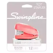 Swingline Tot Mini Stapler (Color Will Vary) 2 pack
