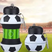 Kid's Foldable Silicone Soccer Water Cup