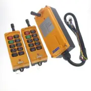 2 Transmitters 4 Motions Garage Mixer Hoist Crane Truck Remote Control Wireless