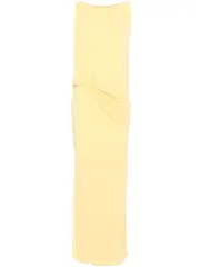 [Jacquemus] Jacquemus-Abito Lungo La Robe Peplo-Donna XS