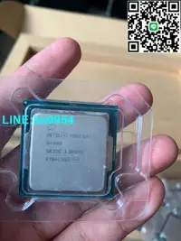 在飛比找露天拍賣優惠-【小楊嚴選】intel G4400 CPU 3.3GHZ 惠