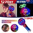 1-2x Light Up Magic Ball Toy Wand for Kids Flashing LED Wand Spinning Light Show