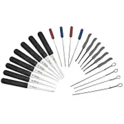 Broken Key Extractor Kit Tool - Debris Extractor 12-Pieces Black